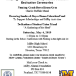 Alumni Dedication Ceremony 5/2019