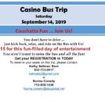 Casino Bus Trip 9/2019